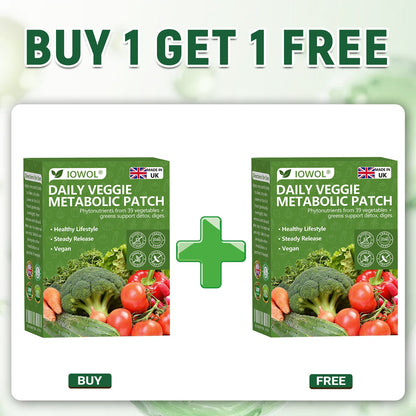 🥦𝐎𝐟𝐟𝐢𝐜𝐢𝐚𝐥 𝐒𝐭𝐨𝐫𝐞 | 𝐈𝐎𝐖𝐎𝐋® 𝐃𝐚𝐢𝐥𝐲 𝐕𝐞𝐠𝐞𝐭𝐚𝐛𝐥𝐞 𝐌𝐞𝐭𝐚𝐛𝐨𝐥𝐢𝐜 𝐏𝐚𝐭𝐜𝐡 𝐮𝐬𝐞𝐬 𝐨𝐫𝐠𝐚𝐧𝐢𝐜 𝐯𝐞𝐠𝐞𝐭𝐚𝐛𝐥𝐞 𝐞𝐱𝐭𝐫𝐚𝐜𝐭𝐬 𝐚𝐧𝐝 𝐩𝐡𝐲𝐭𝐨𝐧𝐮𝐭𝐫𝐢𝐞𝐧𝐭𝐬 𝐟𝐫𝐨𝐦 𝟑𝟗 𝐯𝐞𝐠𝐞𝐭𝐚𝐛𝐥𝐞𝐬 + 𝐠𝐫𝐞𝐞𝐧𝐬 𝐭𝐨 𝐬𝐮𝐩𝐩𝐨𝐫𝐭 𝐝𝐞𝐭𝐨𝐱, 𝐝𝐢𝐠𝐞𝐬𝐭𝐢𝐨𝐧 & 𝐦𝐞𝐭𝐚𝐛𝐨𝐥𝐢𝐜 𝐫𝐞𝐬𝐞𝐭, 𝐚𝐧𝐝 𝐛𝐨𝐨𝐬𝐭 𝐞𝐧𝐞𝐫𝐠𝐲 𝐟𝐨𝐫 𝐚𝐥𝐥-𝐝𝐚𝐲 𝐰𝐞𝐥𝐥𝐧𝐞𝐬𝐬.